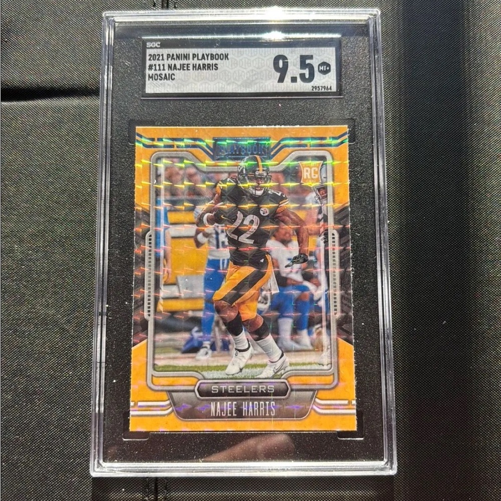 2021 Najee Harris Playbook Mosaic SGC 9.5 GM